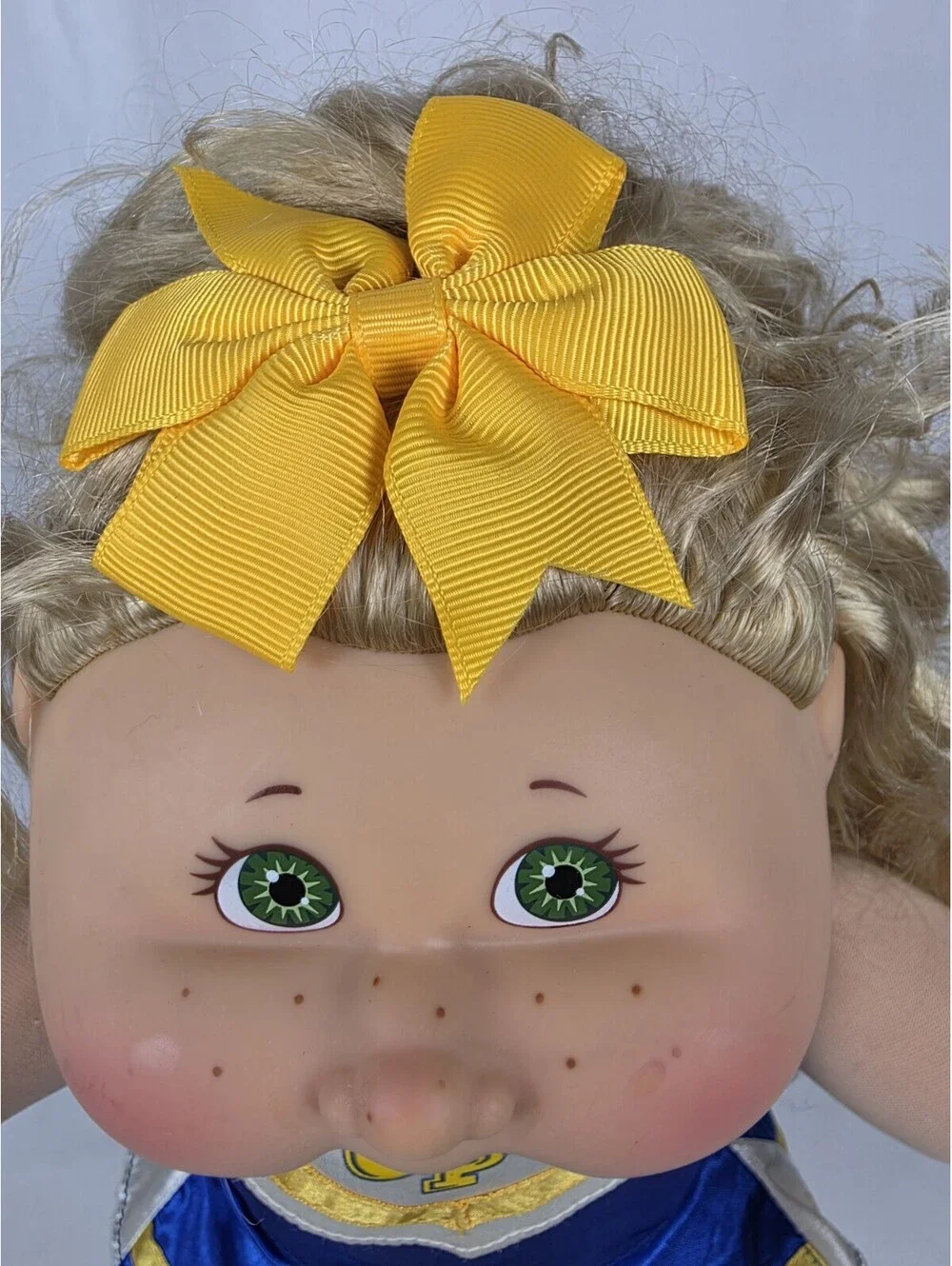 2004 Cabbage Patch Kids Cornsilk Cheerleader Doll Blonde Hair PA-3 Play Along